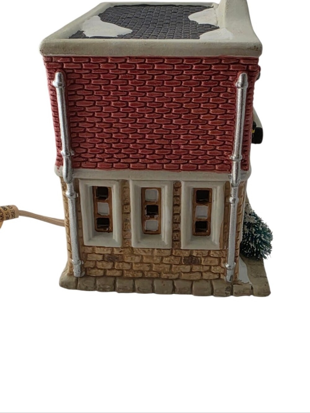 1994 Bedford Falls Trust & Savings Bank It's a Wonderful Life Lighted Village - Picture 4 of 9